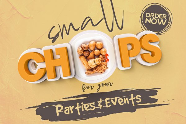 Small Chops: creative agency's go-to partner for event catering solutions. Order now and experience the best Nigerian-style snacks for your parties and events.